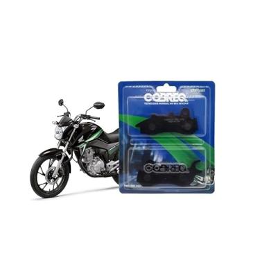 Imagem de Pastilha de Freio Dianteiro Cobreq Moto Cg Titan Fan 160 com CBS (CG 160 2015 Á 2017 COM CBS)