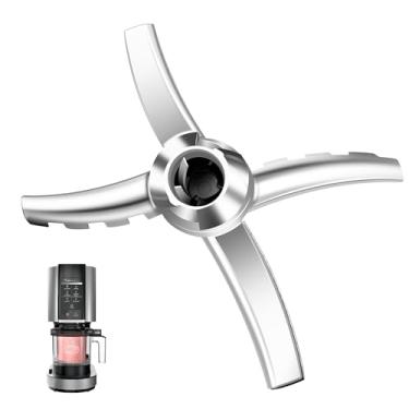 Imagem de Lâmina de aço inoxidável para Ninja Creami, compatível com máquinas de sorvete Ninja Creami NC301 NC300 NC201 NC101 NC299AMZ Series. Adequado para acessórios Creami Ninja