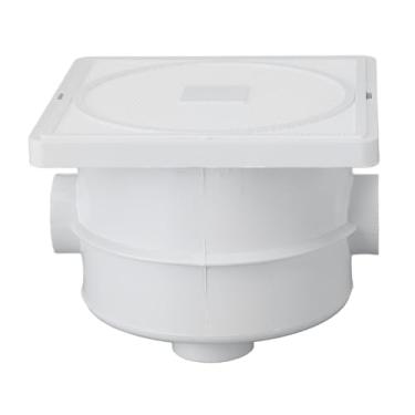 Imagem de Caixa Elétrica à Prova D'água, Caixa de Junção de Piscina G3/4in DN20, Caixa de Conectores de Fio de Piscina de PVC para SPA Hall, Instalação Simples, Design de Junta de Vedação