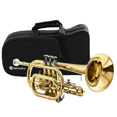 Imagem de Trompete BB Laqueado HCR-900L Cornet Harmonics