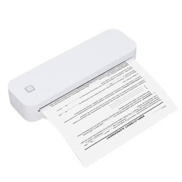 Imagem de Impressora Térmica Portátil A4, Impressora Sem Tinta Bluetooth USB Sem Fio Suporta Arquivo de Modelo de Tatuagem Digitalização de Fotos Impressão na Web Impressora de Viagem Pequen