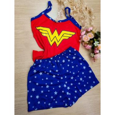Imagem de Pijama Infantil Baby Doll Alcinha Verão Short Doll - Ninfrodite, Marav