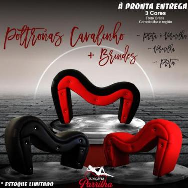 Imagem de Poltronas Cavalinho Á PRONTA ENTREGA Tapeçaria Parrilha