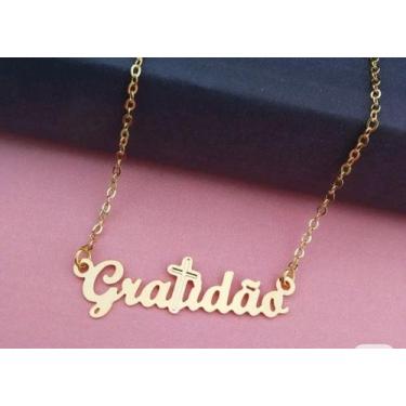 Imagem de Colares Colar Gargantilha Feminino/ Masculino Pingente Cruz Fé Vida Pé