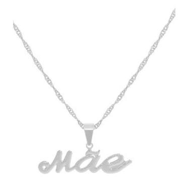 Imagem de Colares Colar Gargantilha Feminino/ Masculino Pingente Cruz Fé Vida Pé