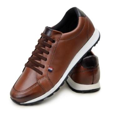 Imagem de Sapatenis Tênis Masculino Casual Iate Slip On Mocassim Leve Confortáve