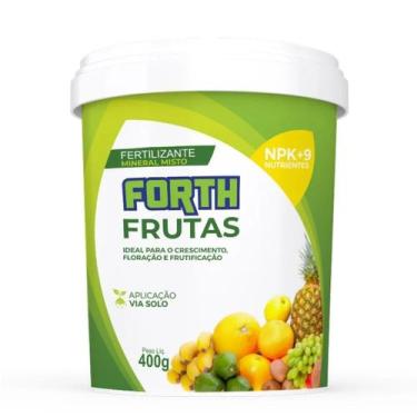 Imagem de Adubo Fertilizante P/ Frutíferas NPK Forth Frutas 400g - Forth Jardim