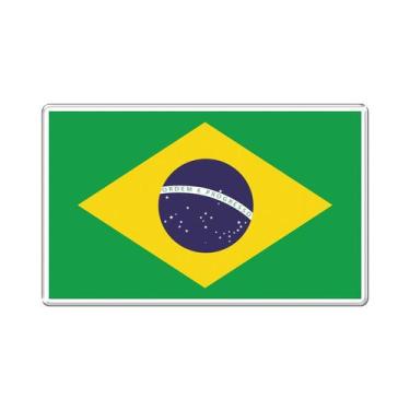 Imagem de Adesivo Decorativo em relevo fácil aplicação bandeira BRASIL - Cobra M