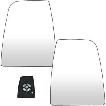 Imagem de Youxmoto Substituição para Ford Transit T150 T250 T350 2015-2022 Vidro espelhado convexo aquecido do lado esquerdo e do passageiro, com placa traseira, substitui CK4Z17K707B CK4Z17K707D