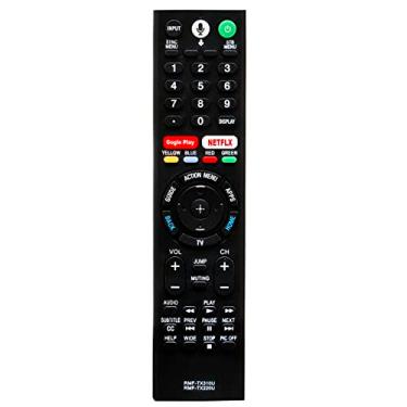 Imagem de Controle remoto de voz de substituição RMF-TX310U compatível com Sony 4K UHD TV KD-43X750F KD-49X750F KD-55X750F KD-65X750F XBR-65X850F XBR-75X850F XBR-85X850F XBR-49X900F XBR-49X900F Pulseira - 55X