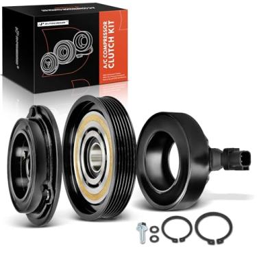 Imagem de A-Premium Kit de embreagem de compressor de ar condicionado compatível com Jeep Liberty 2009-2012 e Dodge Nitro 2009-2011, 3,7L