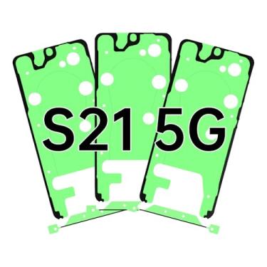 Imagem de BESJMYT 3 peças de fita adesiva de vedação de tela à prova d'água para Samsung Galaxy S21 5G adesivo de vedação à prova d'água para Samsung s21 5g SM-G991U SM-G991U1