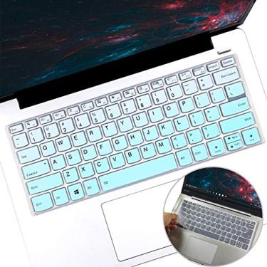Imagem de Pacote com 2 capas de teclado para Lenovo Yoga C740 C940 35.6 cm /Lenovo Yoga 6 13ARE05 13ALC6/Yoga C930 930 920 35.3 cm /Yoga 720 720S 730 33.8 cm /Yoga 720 31.8 cm Yoga 730 Capa de teclado de 39.6