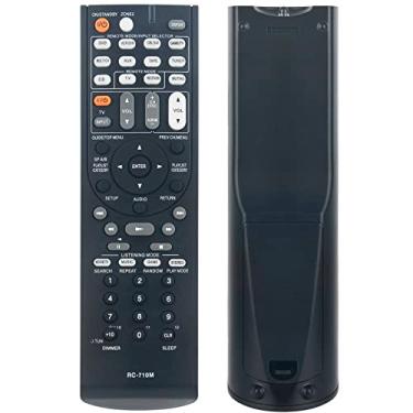 Imagem de RC-710M RC710M Novo controle remoto de substituição adequado para receptor AV Onkyo TX-SR333 HT-R560 HT-R393 TX-SR606 TXSR606B TXSR606S SR606S adequado para sistema de home theater Onkyo 7.1ch