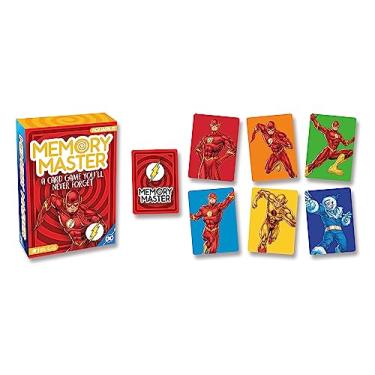 Imagem de Aquarius DC The Flash Memory Master Card Game - Fun Family Party Game for Kids, Teens & Adults - Entertaining Game Night Gift - Officially Licensed DC Merchandise
