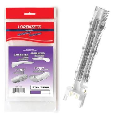 Imagem de Resistência Lorenzetti 3056-e Ducha Advanced Eletrônico / Top Jet Eletrônico 127v~5500w