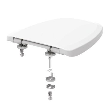 Imagem de Assento Deca Monte Carlo Branco S. Close Easy Clean Tigre Pp