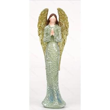 Imagem de Will Art Museum Ornamentos, estátuas, esculturas da série Angel Portrait (azul-3)