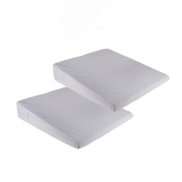 Imagem de Travesseiro Anti-refluxo Adulto c/Capa Rampa Berço Grávida Ativa Circulação Sanguínea Alivia Dor(2 UNIDADES)