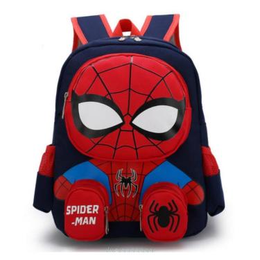 Imagem de Mochila Infantil Unissex Homem Aranha