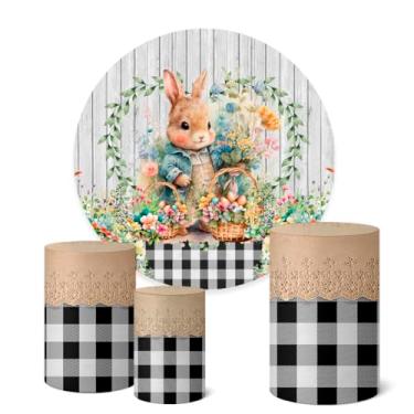 Imagem de Trio Capas Cilindro + Painel Redondo 1,50m Páscoa (K1PSC036)