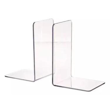 Imagem de Bibliocanto Suporte Apoiador P/ Livro - Par Cristal - Capa Certa