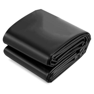 Imagem de Geomembrana 500 Micras Impermeável Lago - 7x1,5 Ornamental Tanque - Ne
