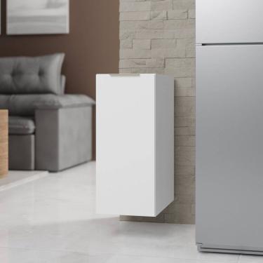 Imagem de Balcão Suspenso 1 Porta 30cm sem Tampo Ipanema Cabecasa Madeiramadeira Branco