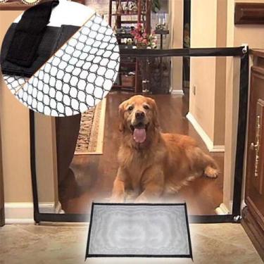 Imagem de Tela Grade De Porta Cachorro, Bebê, Gato Crianças Parede - 0