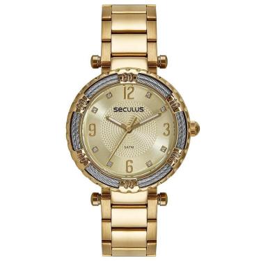 Imagem de Relógio Seculus Feminino 44236LPSVDS1-Feminino