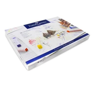 Imagem de Giz Pastel Seco Faber Castell Creative Studio Longo Soft 36 Cores