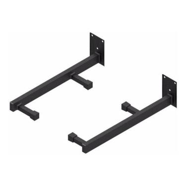 Imagem de Suporte De Parede Preto Para Lava-Louças Até 90Kg Compacta