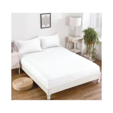 Imagem de Capa de colchão genérica não impermeável King 180x200cm - Lightbek Off