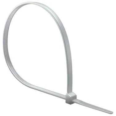 Imagem de 100 Unidades Abraçadeira Enforca Gato Nylon 2,5 x 150Mm Reutilizável Organização E Fixação Eda 8Nd Branca E 9Lm Preta