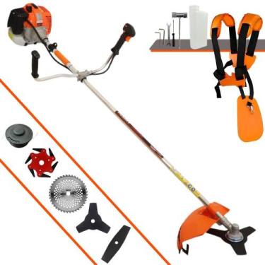 Imagem de Roçadeira Aparador de Grama À Gasolina Vulcan VR620H 62cc 3HP 12.500rp