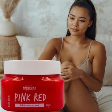 Imagem de Rhenuks Pink Red 300g  Esfoliante Corporal com Ação Revitalizante e Su
