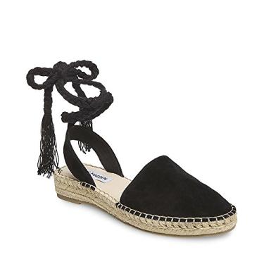 Imagem de Steve Madden Sandália feminina Espadrille com tiras (us_footwear_size_system, adulto, mulheres, numérico, médio, numeric_8), Preto, 8