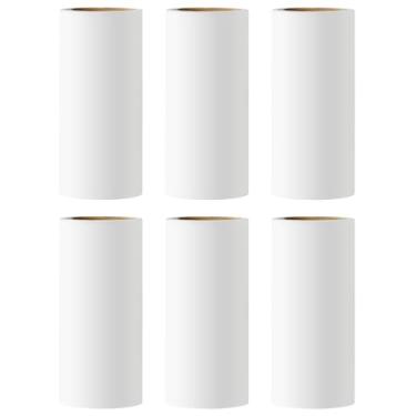 Imagem de Recarga de rolo de fiapos de viagem de 7,6 cm compatível com Scotch Brite PetLovers Evercare Mini refil de substituição de rolos de fiapos extra pegajoso 40 folhas por refil, pacote com 6, total de