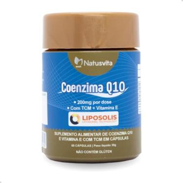 Imagem de Coenzima Q10 200mg Lipossomal Alta Absorção Coq10 Cápsulas (1 und. 60 cápsulas)