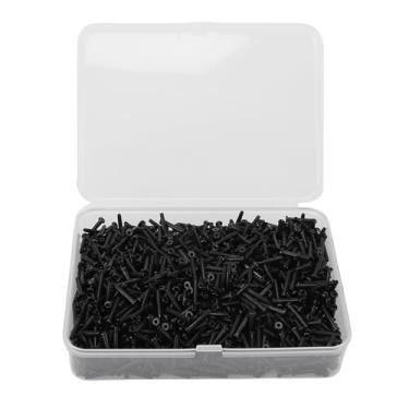 Imagem de XUXHOU Conjunto de Ilhós de Badminton, Protetor de Cordas de Ilhós de Náilon Raquete de Badminton Protetor de Ferramenta de Amarração para Reparo de Substituição Preto