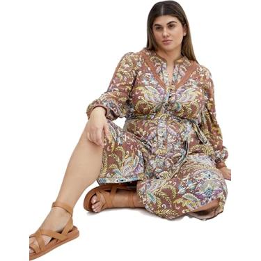 Imagem de City Chic Women's Apparel Vestido feminino City Chic Plus Size Mysteria Mini, Mysteria, 54