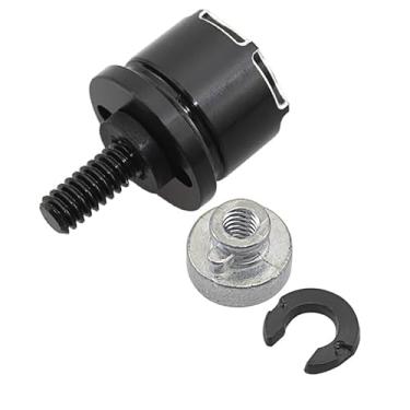 Imagem de Parafuso de assento do para-lama traseiro parafuso porca montagem botão tampa parafuso parafuso rosca kit compatível com Harley Touring/Sportster/Softail(J)