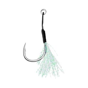 Imagem de Anzol De Pesca Em Aço Carbono De Alta Qualidade Com Anel Para Pesca Co