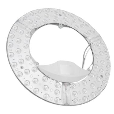 Imagem de Serounder Módulo de Luz Redonda de Led para Ventilador de Teto, Excelente Design de Dissipação de Calor, Lâmpada de Teto de Substituição Ideal, Cor Branca, Placa de Luz para Pc (72W)