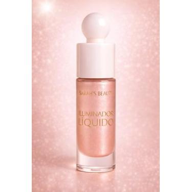 Imagem de Iluminador luminizador Líquido Glow Facial Sarah’s Beauty – Brilho Natural e Acabamento Radiante (Dourado)
