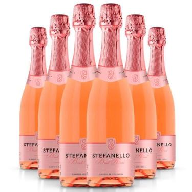 Imagem de Kit 6 Espumante Stefanello Brut Rosé 750ml