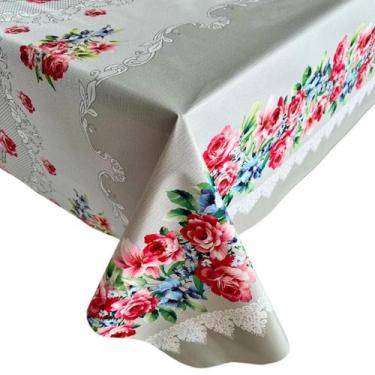 Imagem de Kit 5 Toalha De Mesa Quadrada Térmica Restaurante Bar Bistrô Lanchonet