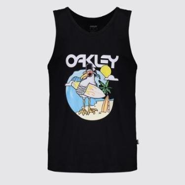 Imagem de Regata Oakley Mad Seagull Tank Masculina-Masculino