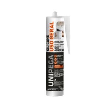 Imagem de SILICONE HIBRIDO PRETO UG 280 ml - UNIPEGA