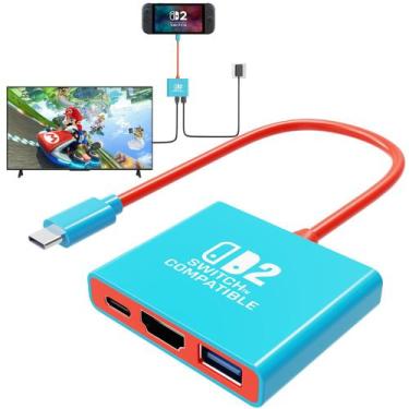 Imagem de Estação de ancoragem Fliresy Switch 2 para Nintendo Switch 2 4K